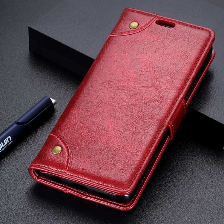 Copper Buckle Nappa Texture Horizontal Flip Leather Case for Huawei P30 Lite, with Holder & Card Slots & Wallet, For Huawei P30 Lite